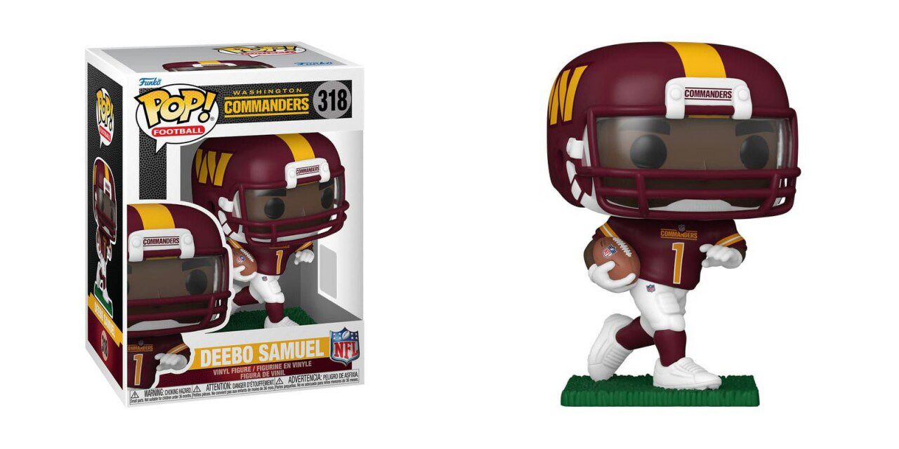 Funko 7.95.564 NFL - POP- Deebo Samuel / Washington Commanders