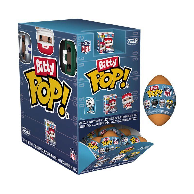 Funko 7.95.565 Bitty POP - NFL Thekendisplay (24 ct.)