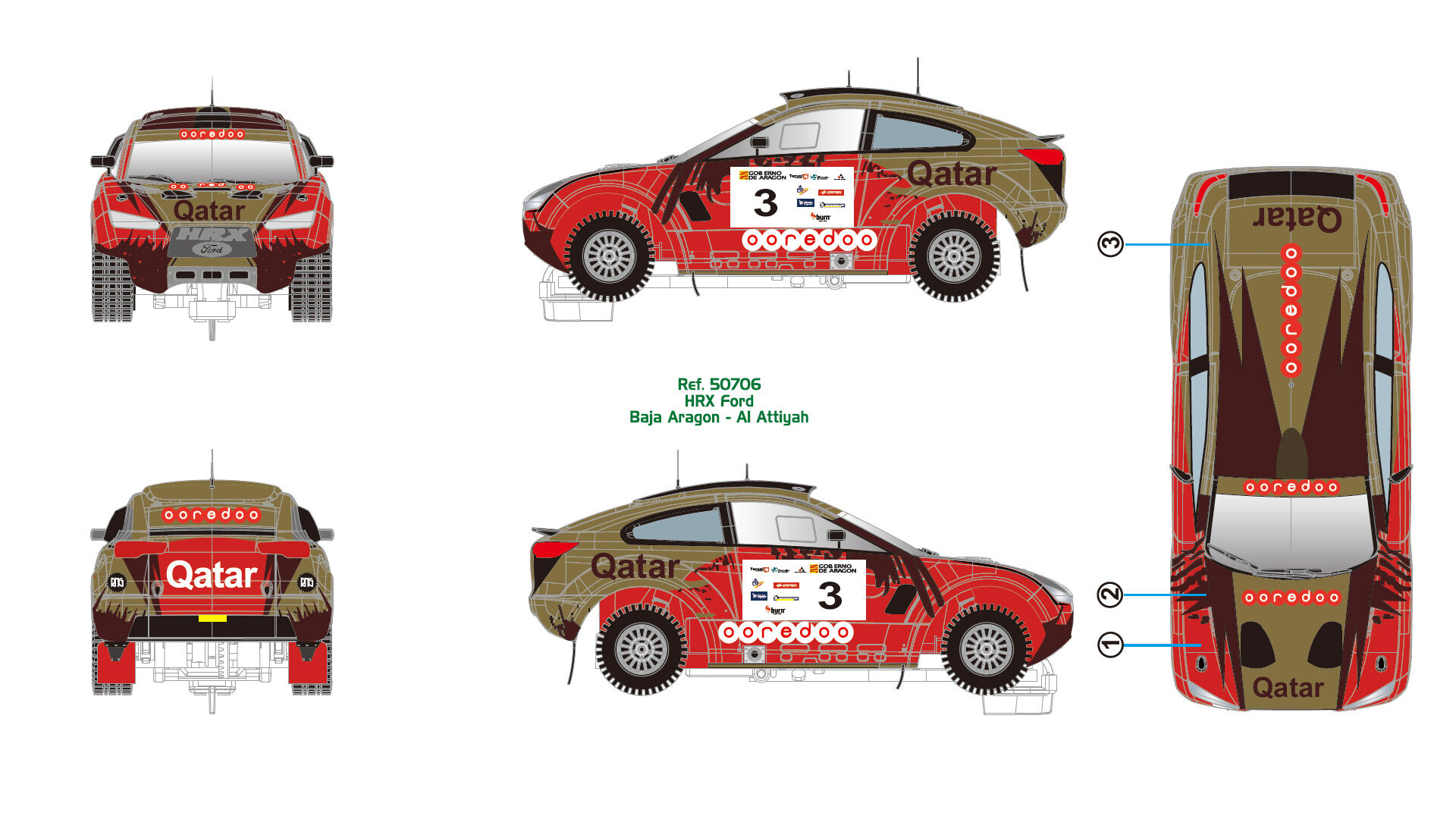 AVANT SLOT 50707 Mistubishi Lancer Racing - Rally dos Sertoes 2012
