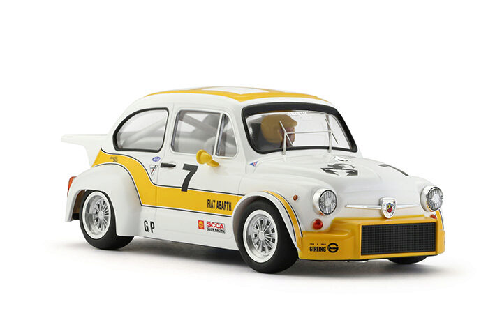 BRM MODEL CARS BRM113 FIAT 1000TCR ABARTH - SCCA CHAMPIONSHIP #7 - NEW MOTOR DETAILS - assembled with aluminum chassis - CAMBER system