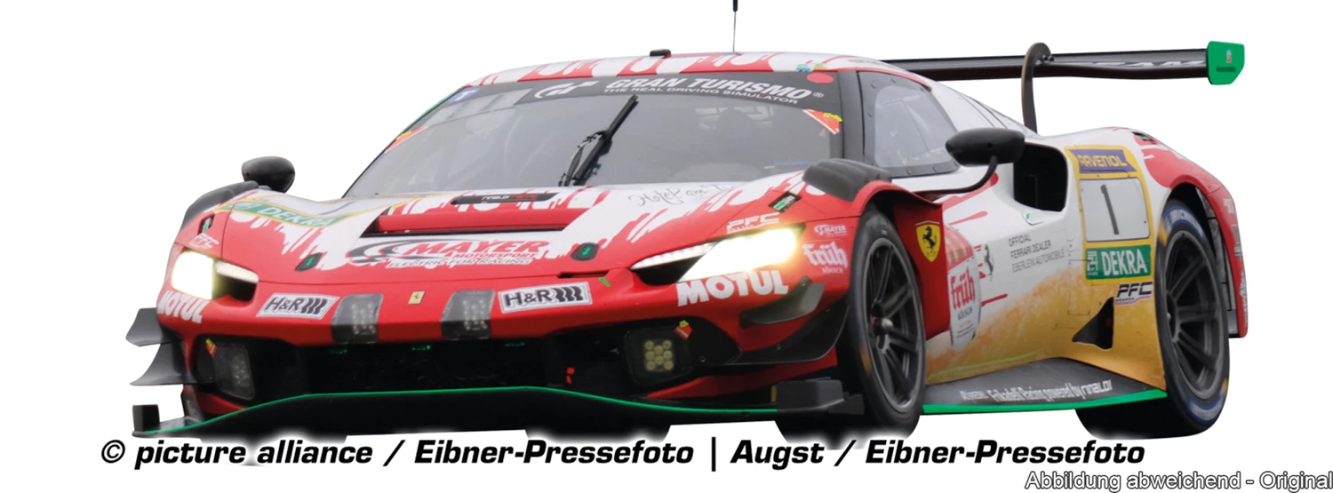 Carrera 23988 D124 Ferrari 296 GT3, No.1 Frikadelli Racing, 24H Nürburgr.