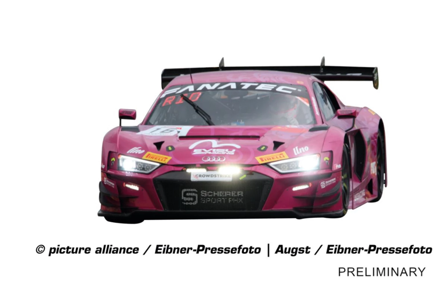 Carrera 23992 D124 Audi R8 LMS GT3 evo, No.16 Uno Racing Team