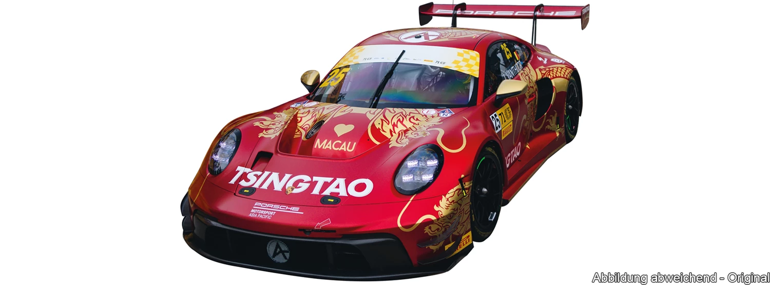 Carrera 23998 D124 Porsche 911 GT3 R, No.25 Absolute Racing , Macao GP 2024