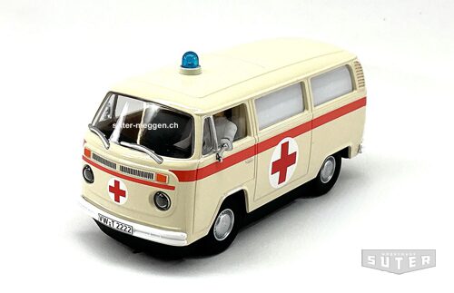 Carrera 32033 D132 VW BUS T2b "Ambulance, Red Cross"