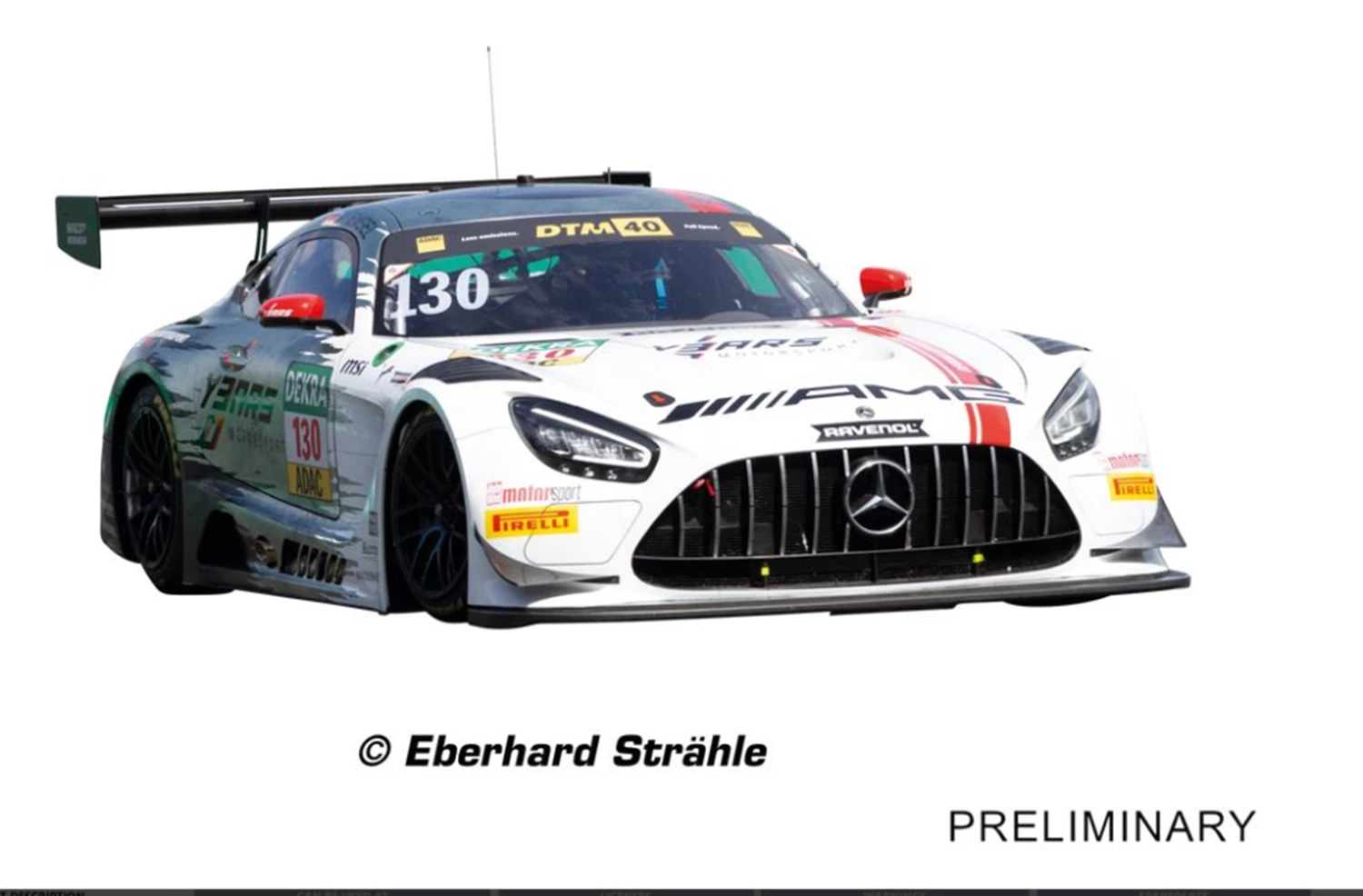 Carrera 32061 D132 Mercedes AMG GT3 Evo,No.130 Mercedes AMG Team Winward, DTM