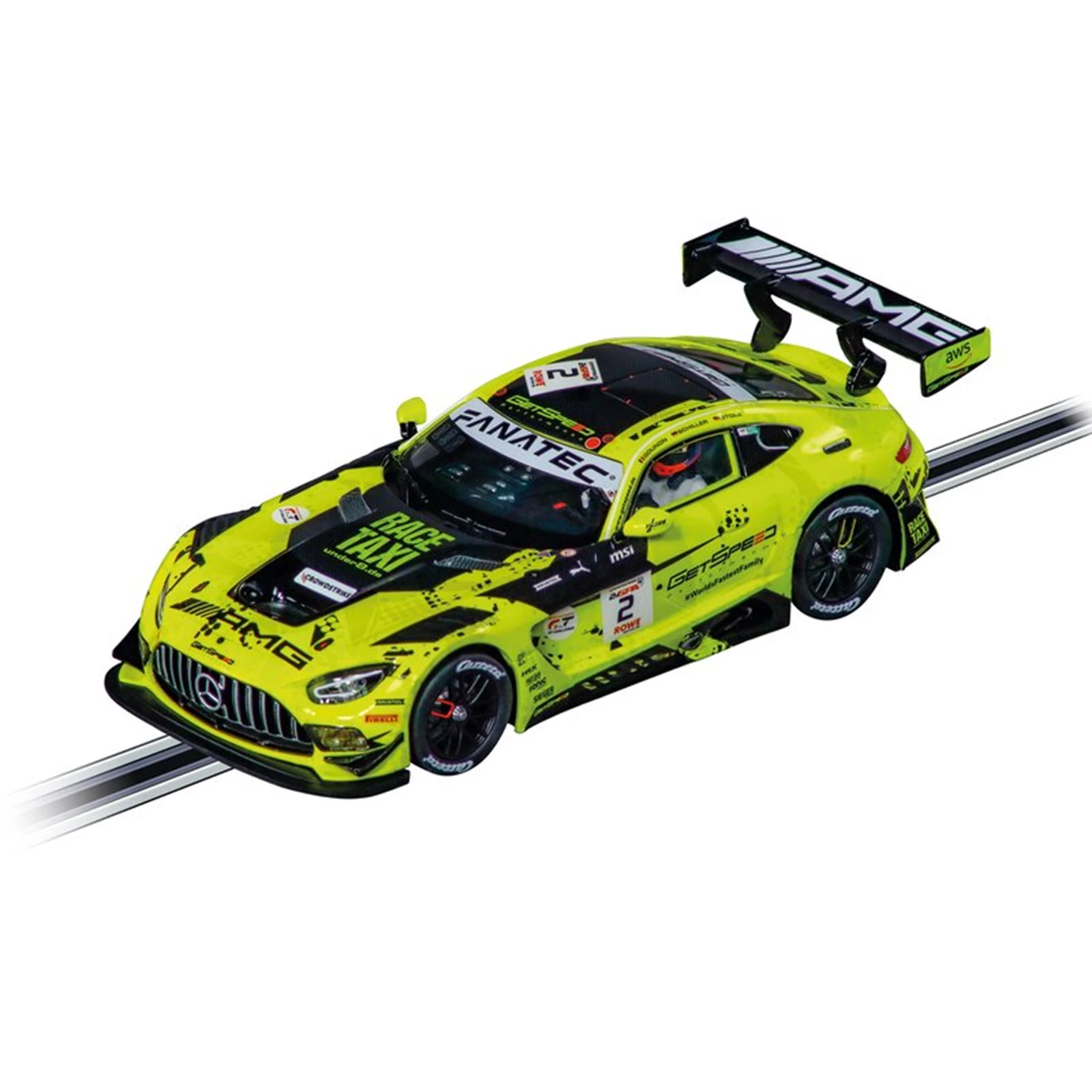 Carrera 32063 D132 Mercedes AMG GT3 Evo, No.2 GetSpeed, 24h Spa 2024