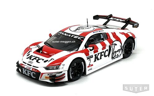Carrera 32073 D132 Audi R8 LMS GT3 Evo, No.2 KFC Racing