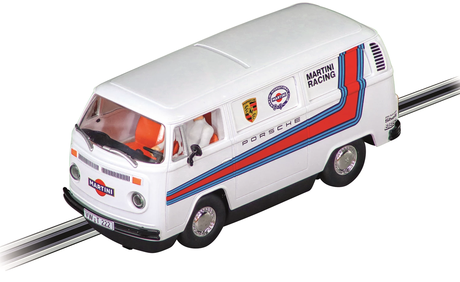 Carrera 32084 D132 VW Bus T2b Martini Racing 