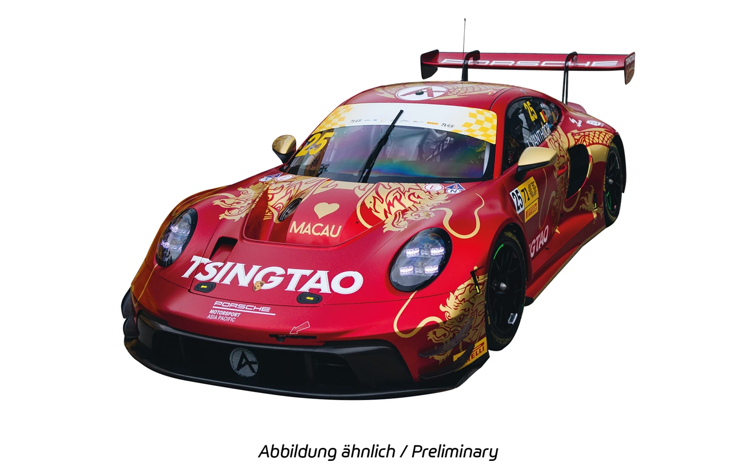 Carrera 51010 Porsche 911 GT3 R Macao GP 2024