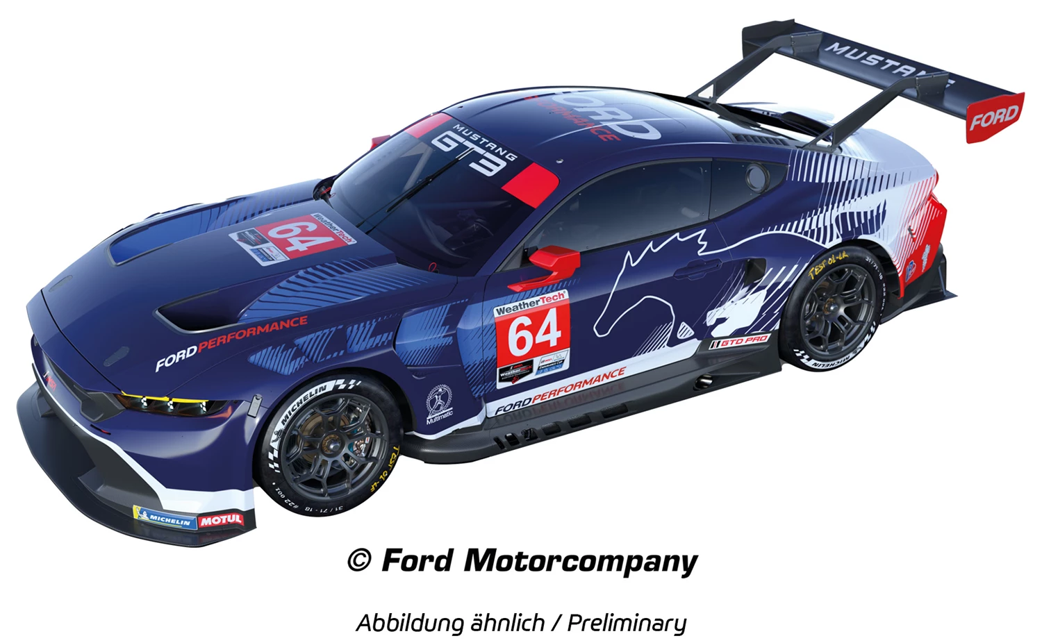 Carrera 51019 Ford Mustang GT3 Ford P. No. 64