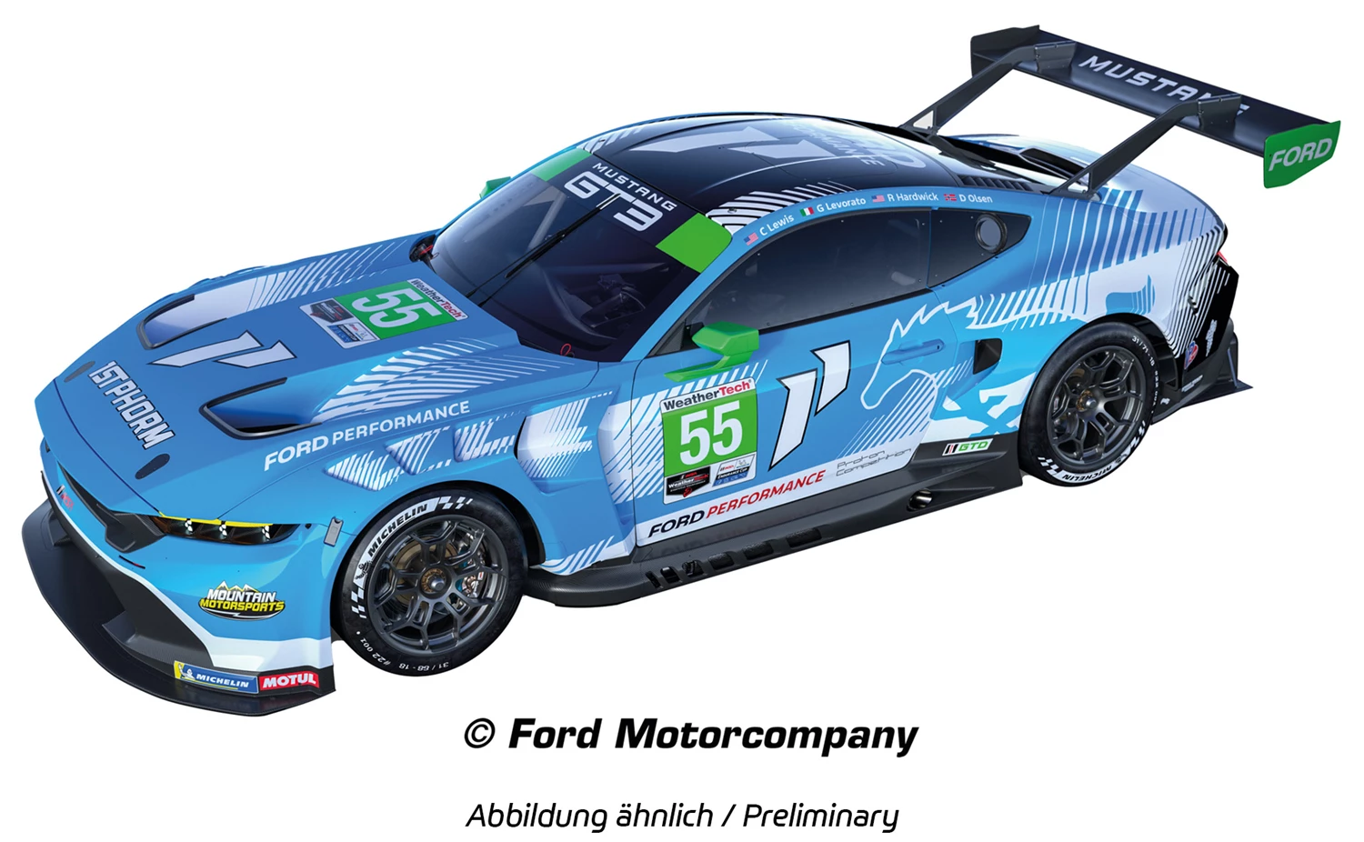 Carrera 51020 Ford Mustang GT3 No. 55