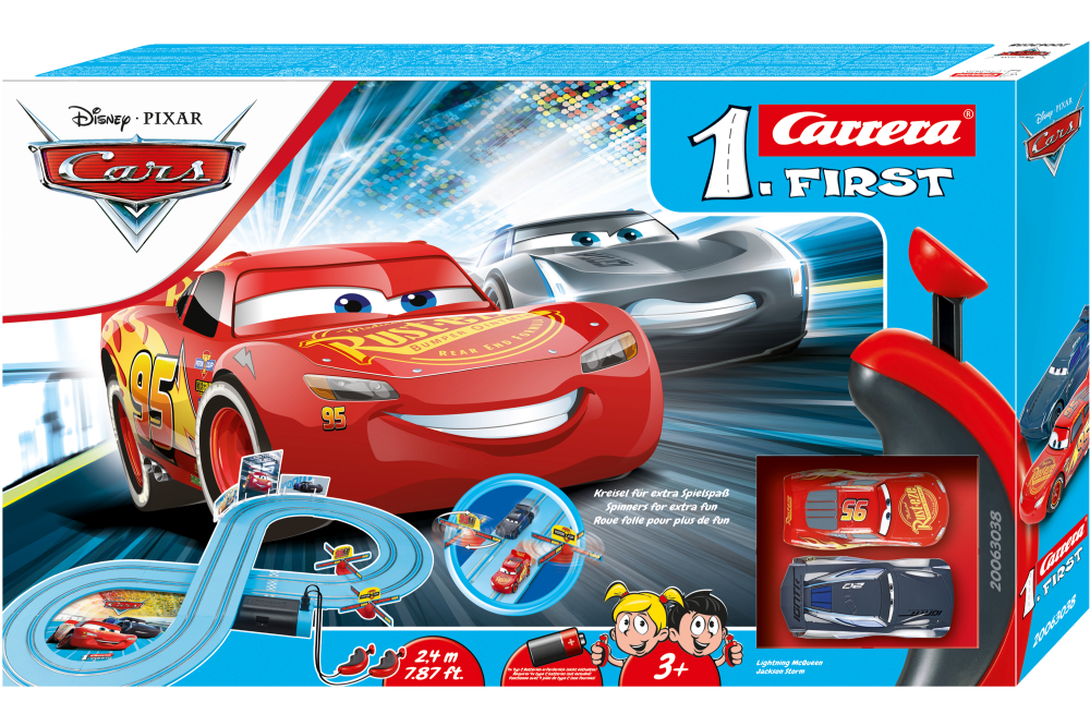 Carrera 63038 Disney Cars Power Duell / 2.4 m