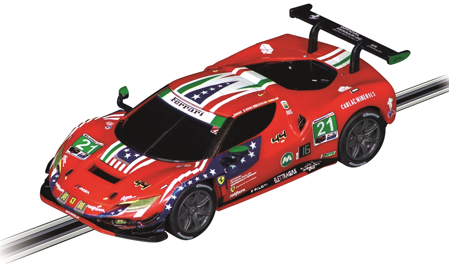 Carrera 64284 GO! Ferrari 296 GT3, No.21