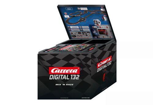 Carrera 90935 Mix n Race Edition 1 Digital 132 + 2 Autos Ihrer Wahl