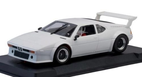 FLY CAR MODELS FK2003SP BMW M1 - White Kit "SPORT", with Aluminum wheels and calibrated axles, new motor and transmission