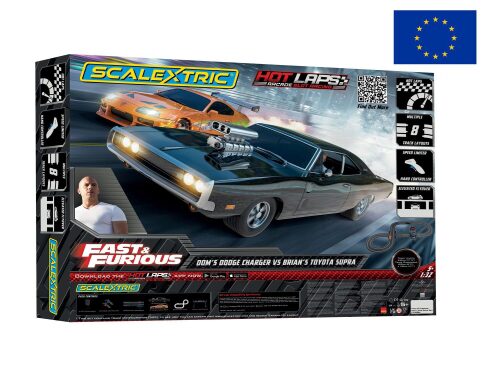 Scalextric C1458P Scalextric Fast and Furious Hot Laps Race Set