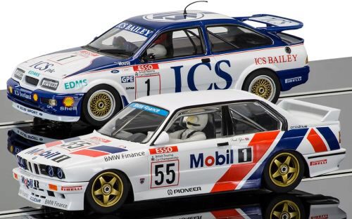 Scalextric C3693A Touring Car Legends- Ford Sierra RS500 vs BMW E30