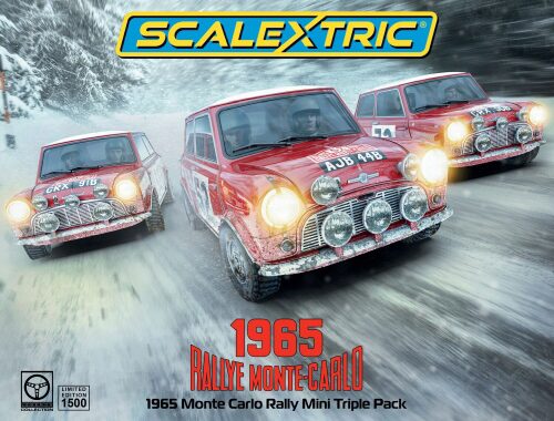 Scalextric C4488A 1965 Monte Carlo Rally Mini Triple Pack