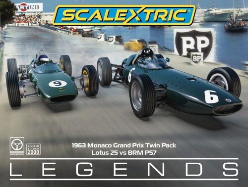 Scalextric C4580A 1963 Monaco Carlo Grand Prix Twin Pack