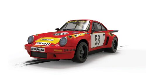 Scalextric C4594 Porsche 911 3.0 RSR - Georg Loos Racing - GT Winner 1975 LeMans