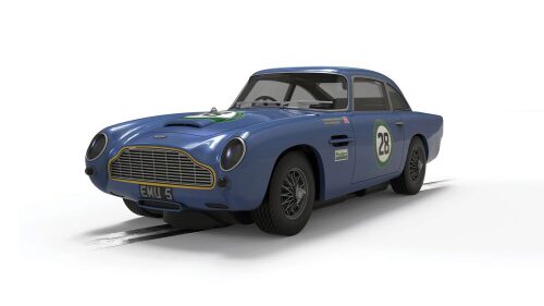 Scalextric C4599 Aston Martin DB5 - Blue / Yellow - Historic GT Racing