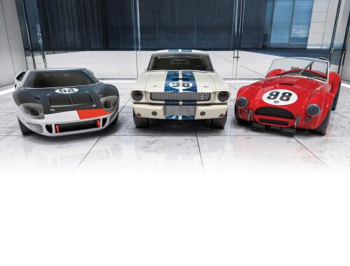 Scalextric C4619A Ken Miles Triple Pack