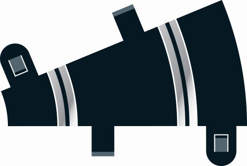 Scalextric C8278 SCX R1 Half Inner Curve 22 5 (2)