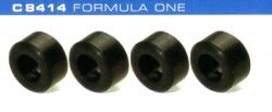 Scalextric C8414 4 Tyres Formula One Cars