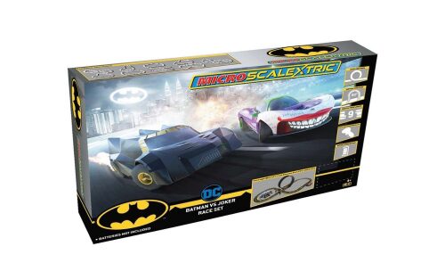 Scalextric G1155M Micro Scalex Batman vs Joker (Battery powered)