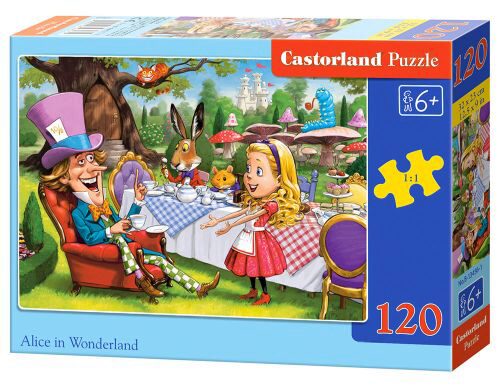 Castorland B-13456-1 Alice in Wonderland, Puzzle 120 Teile