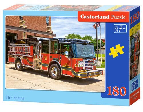 Castorland B-018352 Fire Engine, Puzzle 180 Teile