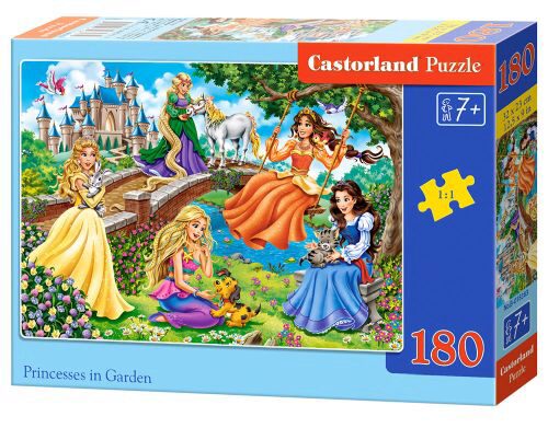 Castorland B-018383 Princesses in Garden, Puzzle 180 Teile