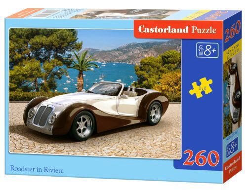 Castorland B-27538-1 Roadster in Riviera, Puzzle 260 Teile