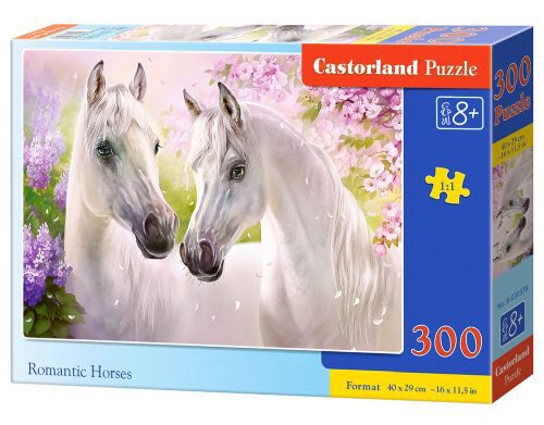 Castorland B-030378 Romantic Horses, Puzzle 300 Teile