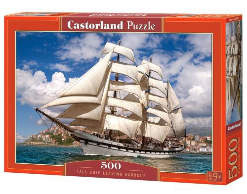 Castorland B-52851 Tall Ship Leaving Harbour,Puzzle 500 Teile