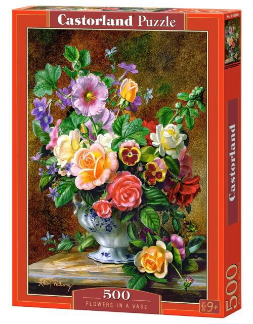 Castorland B-52868 Flowers in a Vase, Puzzle 500 Teile