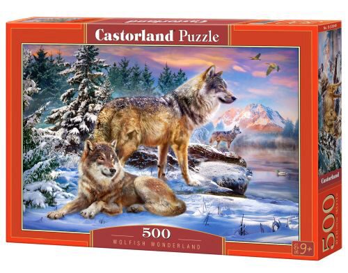 Castorland B-53049 Wolfish Wonderland, Puzzle 500 Teile