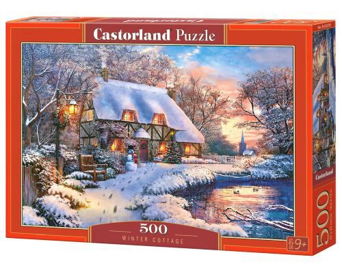 Castorland B-53278 Winter Cottage, Puzzle 500 Teile