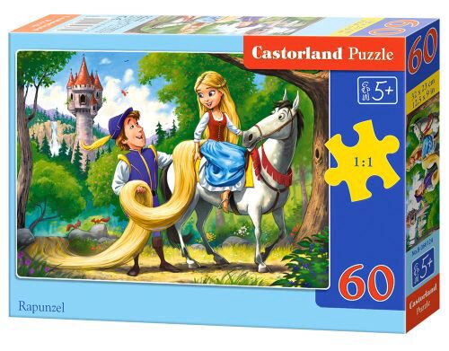 Castorland B-066124 Rapunzel, Puzzle 60 Teile