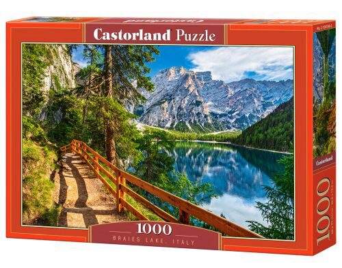 Castorland C-104109-2 Braies Lake, Italy, Puzzle 1000 Teile