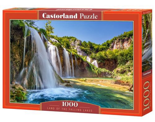 Castorland C-104185-2 Land of the Falling Lakes,Puzzle 1000 Te