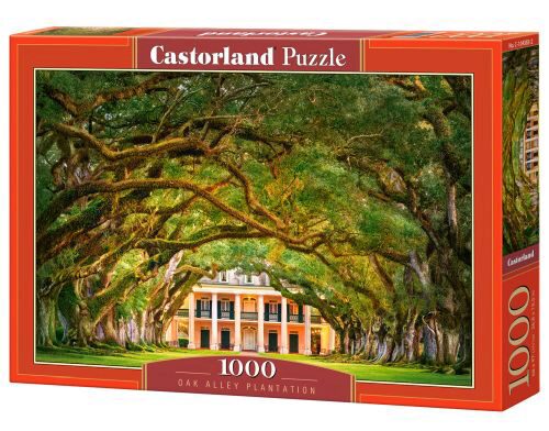 Castorland C-104383-2 Oak Alley Plantation, Puzzle 1000 Teile