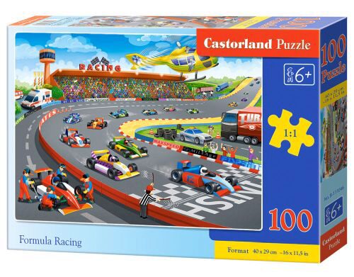 Castorland B-111046 Formula Racing, Puzzle 100 Teile