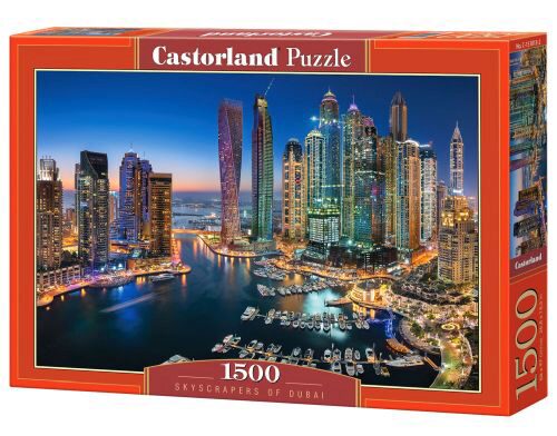 Castorland C-151813-2 Skyscrapers of Dubai, Puzzle 1500 Teile