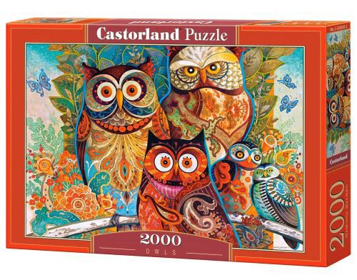 Castorland C-200535-2 Owls, Puzzle 2000 Teile