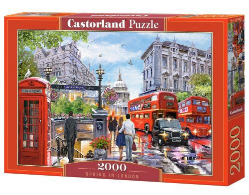 Castorland C-200788-2 Spring in London, Puzzle 2000 Teile