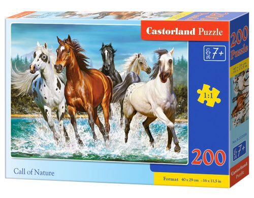 Castorland B-222056 Call of Nature, Puzzle 200 Teile