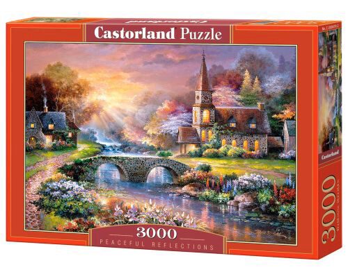 Castorland C-300419-2 Peaceful Reflections, Puzzle 3000 Teile