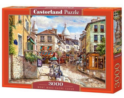 Castorland C-300518-2 Mont Marc Sacre Coeur,Puzzle 3000 Teile