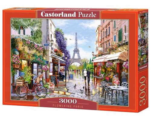 Castorland C-300525-2 Flowering Paris, Puzzle 3000 Teile